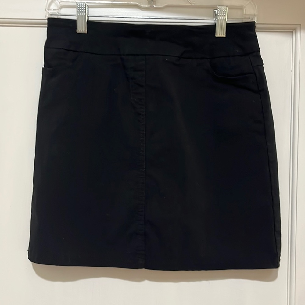 Slim-Sation by Multiples, Black Skort